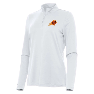 Women's Phoenix Suns Antigua Reprocess 1/4 Zip XSmall White