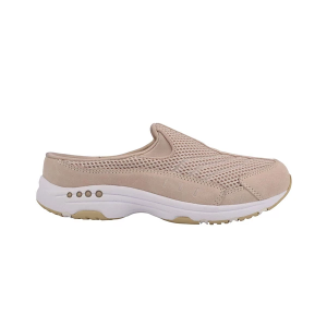 Women's Easy Spirit Traveltime Casual Clogs Narrow 11 Natural/White