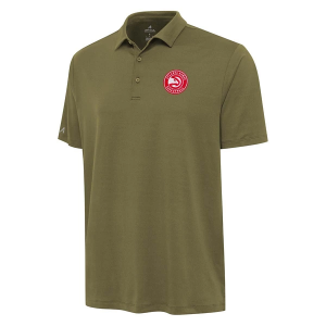 Atlanta Hawks Reprocess Antigua Polo 3XLarge Burnt Olive
