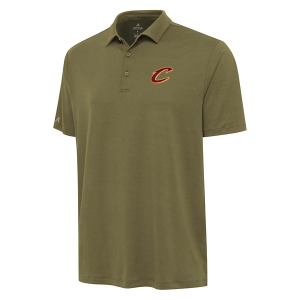 Cleveland Cavaliers Reprocess Antigua Polo 3XLarge Burnt Olive
