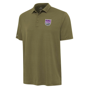 Sacramento Kings Reprocess Antigua Polo 3XLarge Burnt Olive