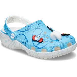 Adult Crocs Smurfs Classic Casual Clogs Regular M4/W6 Multi