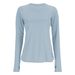 Women's Simms SolarFlex Long Sleeve T-Shirt XLarge Steel Blue Heather