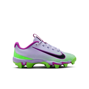Boys' Nike Vapor Shark 3 Molded Football Cleats Little 1 Hydrangeas/Dk Smoke Grey/Green Strike
