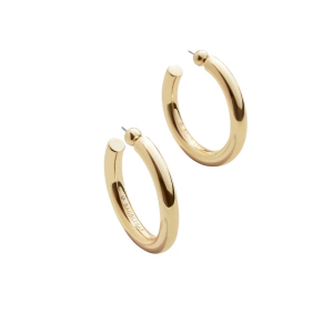Baublebar Dalilah Medium Hoop Earrings Medium Gold