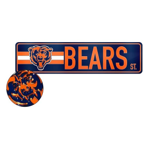 Rico Industries Chicago Bears Acrylic Street Sign