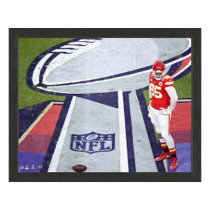 Highland Mint Kansas City Chiefs Chris Jones Super Bowl LVIII Sport Frame