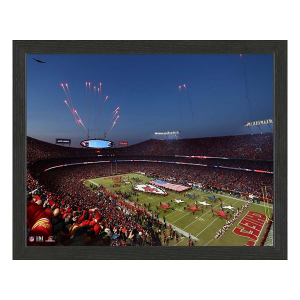 Highland Mint Kansas City Chiefs Fly Over Sport Frame