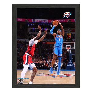 Highland Mint Oklahoma City Thunder Shai Gilgeous-Alexander Shooting Sport Frame