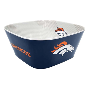 You The Fan Denver Broncos Party Bowl