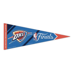 Wincraft Oklahoma City Thunder 2025 Western Conference Champions Premium Pennant