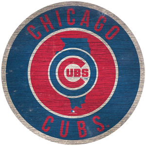 Fan Creations Chicago Cubs Circle State Sign