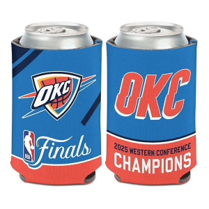 Wincraft Oklahoma City Thunder 2025 Western Conference Champions Can Cooler