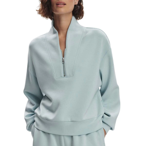 Women's Varley Davidson Sweat Long Sleeve 1/2 Zip XLarge Ether Blue