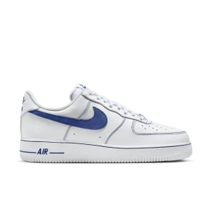 Men's Nike Air Force 1 '07 LV8 Sneakers 14 Regular White/Deep Royal Blue