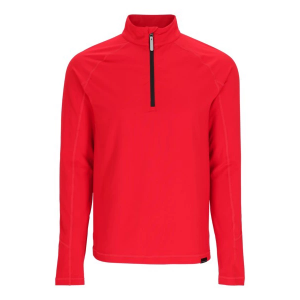 Men's Obermeyer Flex Long Sleeve 1/4 Zip 2XLarge Brakelight