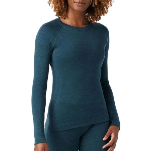 Women's Smartwool Merino Base Long Sleeve Base Layer Medium Twilight Blue
