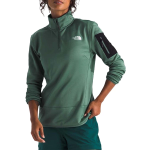 Women's The North Face Mistyescape Long Sleeve 1/4 Zip XSmall Green