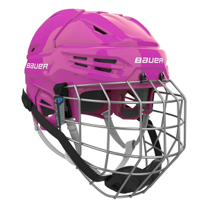 Senior Bauer RE-AKT 55 Hockey Helmet Combo