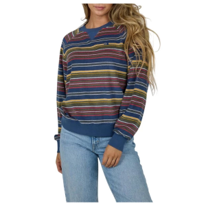 Women's Salty Crew Pullover Sweater Gone Sailin Medium Indigo