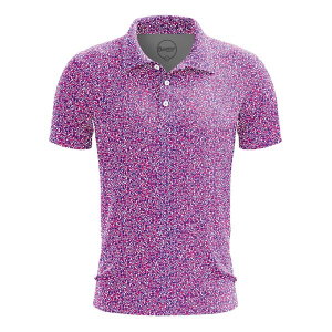 Men's Chaparral Golf Co Alpine Polo Medium Magenta