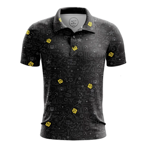 Men's Chaparral Golf Co San Jancinto Polo Large Black