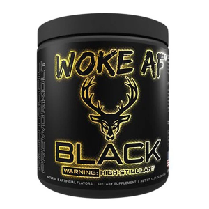 Bucked Up WOKE AF Black High Stimulant