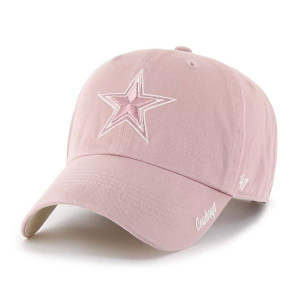 Women's Dallas Cowboys 47 Brand Pink Cleanup Adjustable Hat One Size Pink