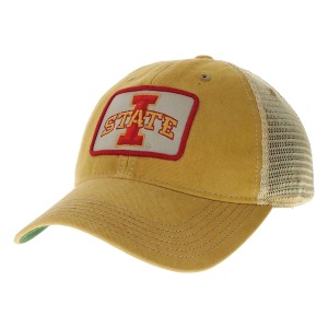 Iowa State Cyclones Legacy CP Patch Adjustable Hat One Size Gold