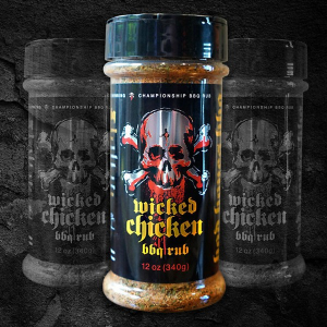 BAD BONES BBQ Wicked Chicken BBQ Rub - 12 oz