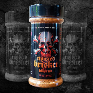 BAD BONES BBQ Twisted Brisket BBQ Rub - 12 oz