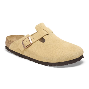 Men's BIRKENSTOCK Boston Casual Clogs Regular 42 Latte