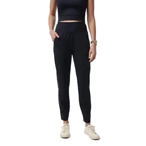 Women's TravisMathew Moveknit Resilience Golf Joggers Large Black