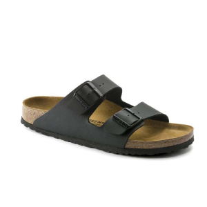 Women's BIRKENSTOCK Birko-Flor Arizona Slide Sandals 38 Black