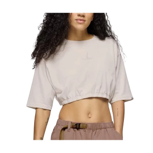 Women's prAna Ninety Three Cinch Crop Top Small Almond
