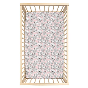 Laree + Co Allie Bamboo Crib Sheet