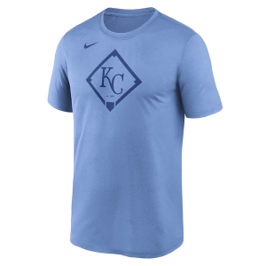 Kansas City Royals Icon Legend T-Shirt Small Light Blue