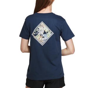 Women's Salty Crew Tippet Fill Boyfriend T-Shirt Medium Indigo