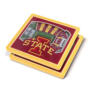 You The Fan Iowa State Cyclones Stadium View Coaster