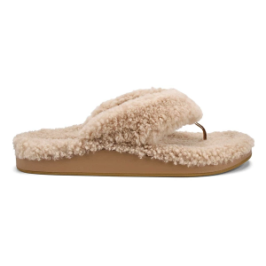 Women's OluKai Kipe'a Heu Casual Slippers Regular 5 Tan/Tan