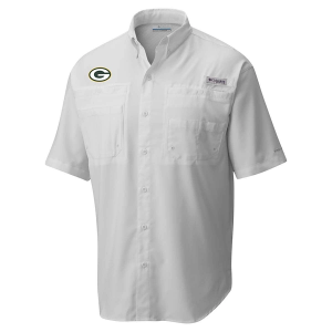 Green Bay Packers Columbia Tamimi T-Shirt Medium White