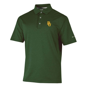 Baylor Bears Columbia Sand Tee Polo XLarge Forest