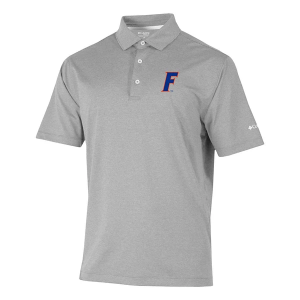 Florida Gators Columbia Sand Tee Polo Small Cool Grey
