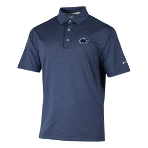 Penn State Nittany Lions Columbia Sand Tee Polo 2XLarge Collegiate Navy