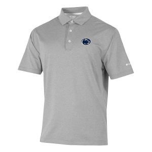 Penn State Nittany Lions Columbia Sand Tee Polo XLarge Cool Grey
