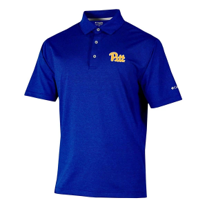 Pittsburgh Panthers Columbia Sand Tee Polo XLarge Azul