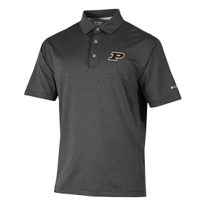 Purdue Boilermakers Columbia Sand Tee Polo 2XLarge Black