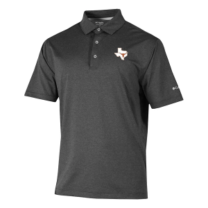 Texas Longhorns Columbia Sand Tee Alternate Logo Polo 2XLarge Black