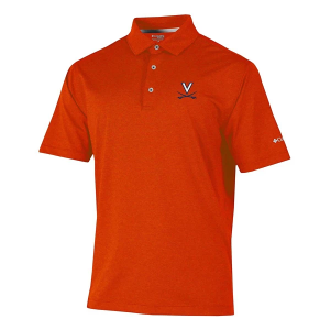 Virginia Cavaliers Columbia Sand Tee Polo XLarge State Orange