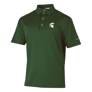 Michigan State Spartans Columbia Sand Tee Polo Medium Forest